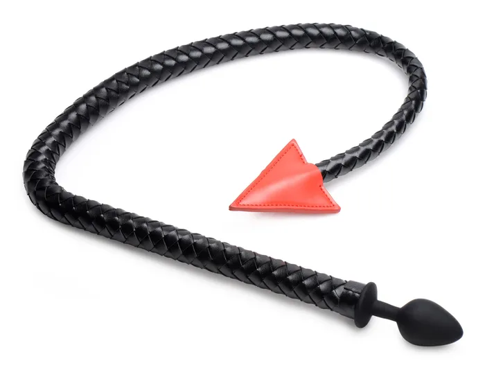 Hellbound Braided Devil Tail Anal Plug XR Brands Male Sex Toys