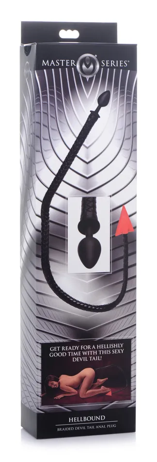 Hellbound Braided Devil Tail Anal Plug XR Brands Male Sex Toys