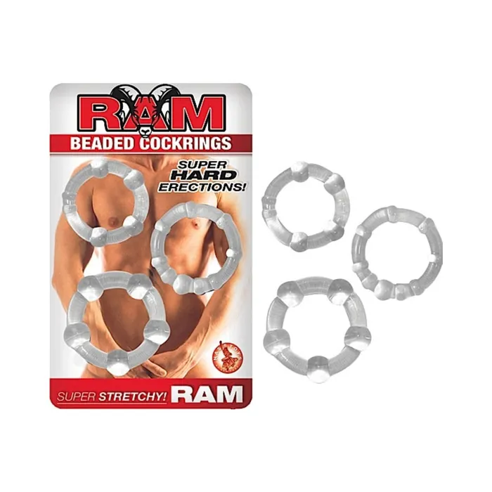 Fairvillacom Beaded C Ring 3 Pack Set Male Sex Toys