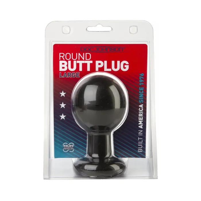 Fairvillacom Male Sex Toys Ball Shape Anal Plug Large Black