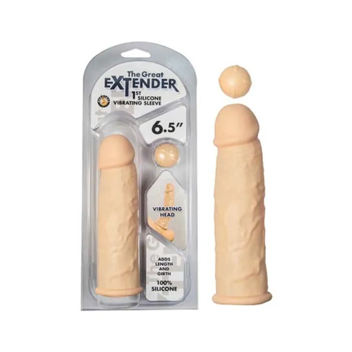 Male Sex Toys The Great Extender 1st Silicone Vibrating Sleeve 65in Fairvillacom Male Sex Toys The Great Extender 1st Silicone Vibrating Sleeve 65in Fairvillacom