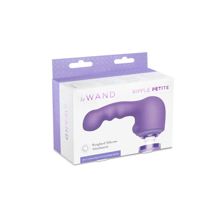 Le Wand Ripple Weighted Silicone Petite Wand Attachment Le Wand Female Sex Toys