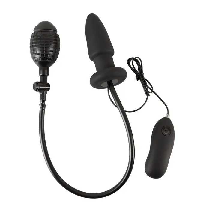 You2Toys Male Sex Toys Inflatable And Vibrating Silicone Butt Plug
